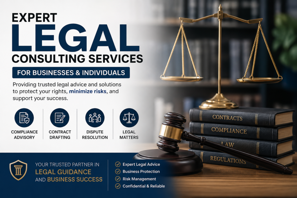 Expert Legal Consulting Services for Businesses & Individuals Expert Legal Consulting Services for Businesses & Individuals